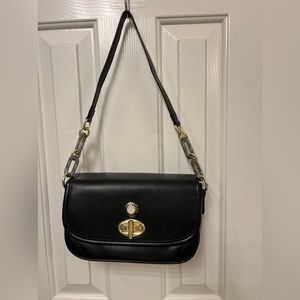 Designer inspired black handbag. New